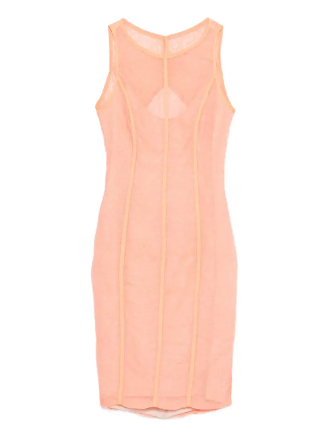 Gemy Maalouf Gemy Maalouf レース柄パネルドレスの商品画像