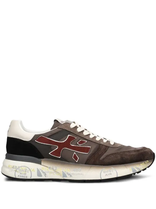 Premiata Premiata ミック7714 レースアップスニーカー - ブラウンの商品画像