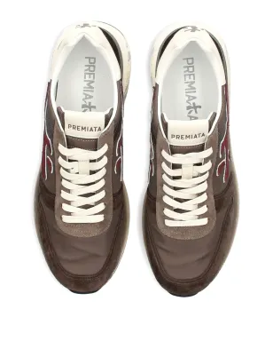 Premiata ミック7714 レースアップスニーカー - ブラウン - サムネイル4