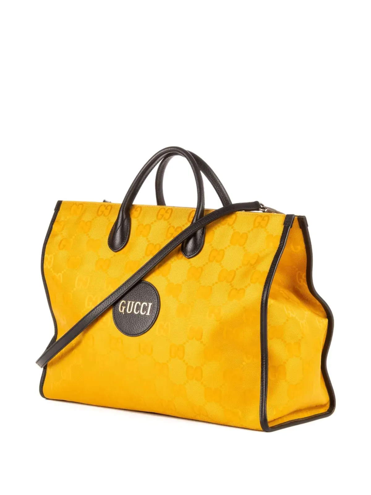 Gucci Pre-Owned モノグラム柄トートバッグ（イエロー） - 画像5