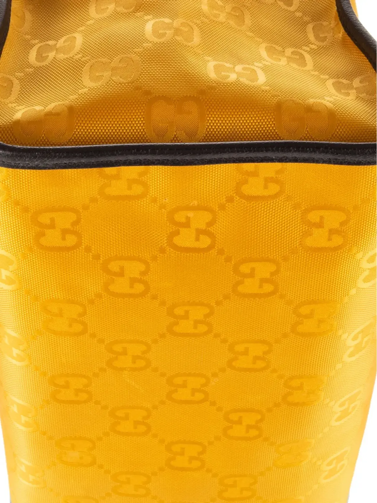 Gucci Pre-Owned モノグラム柄トートバッグ（イエロー） - 画像4