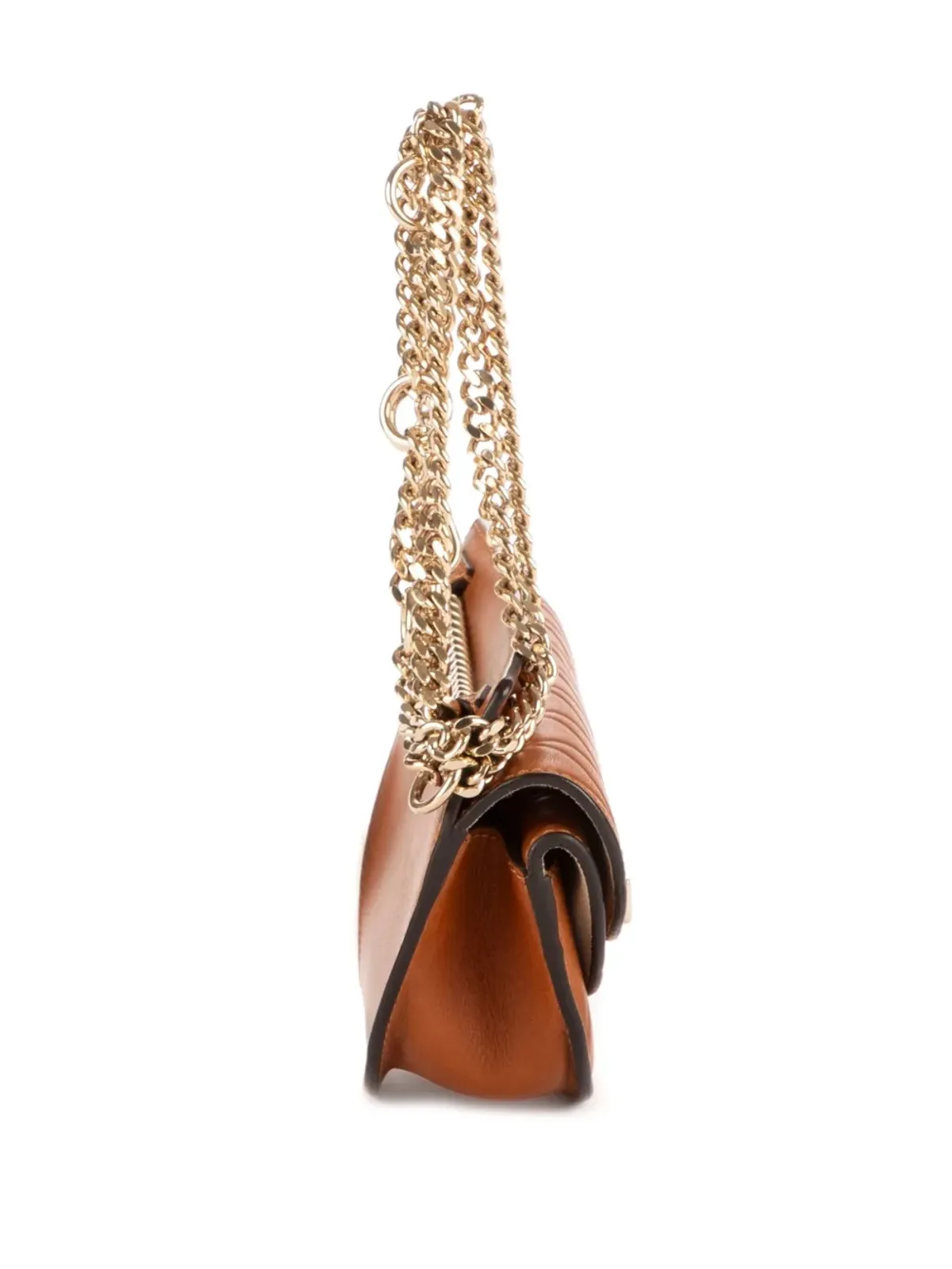 Chloé Pre-Owned キルテッドショルダーバッグ ブラウン - 画像5