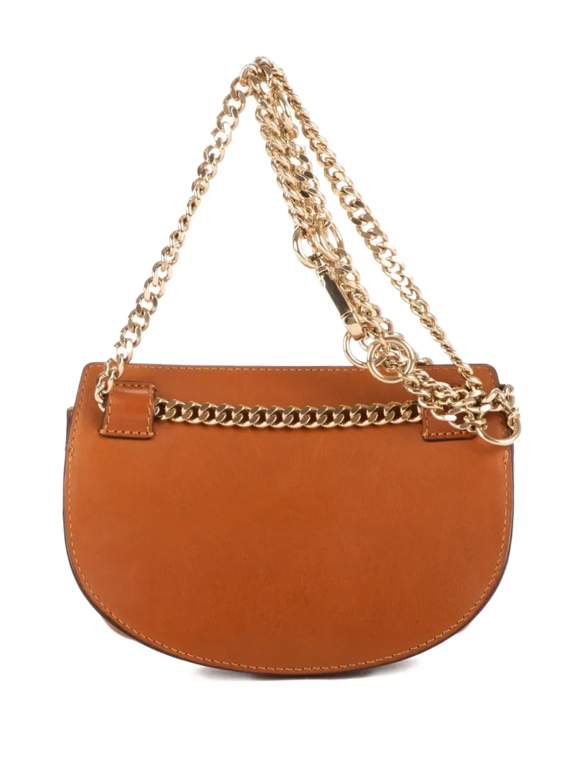 Chloé Pre-Owned キルテッドショルダーバッグ ブラウン - 画像2