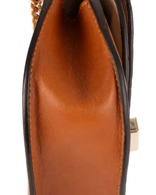 Chloé Pre-Owned キルテッドショルダーバッグ ブラウン - サムネイル4