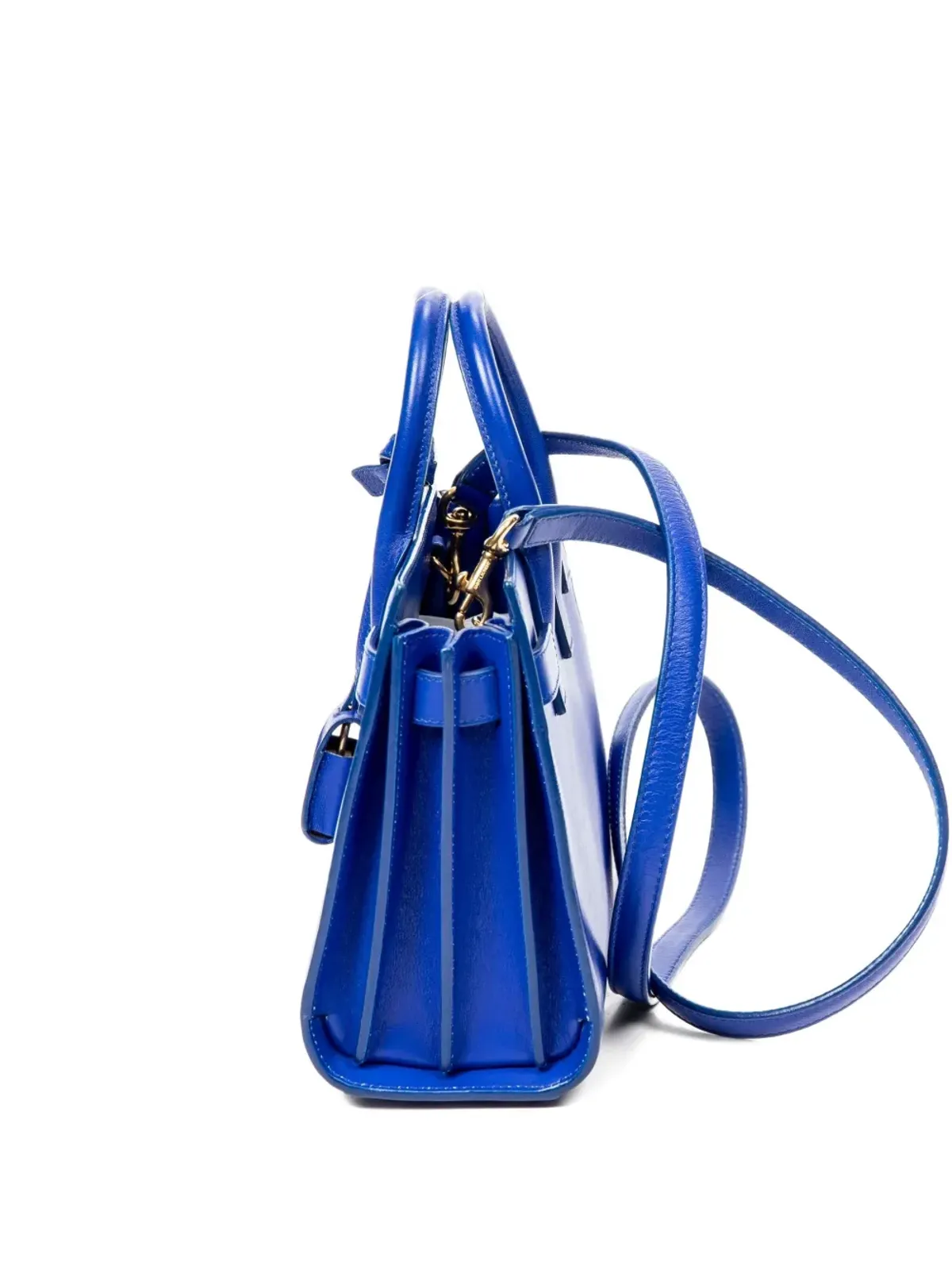 Saint Laurent Pre-Owned Sac de Jour サッチェルバッグ - Blue - 画像1