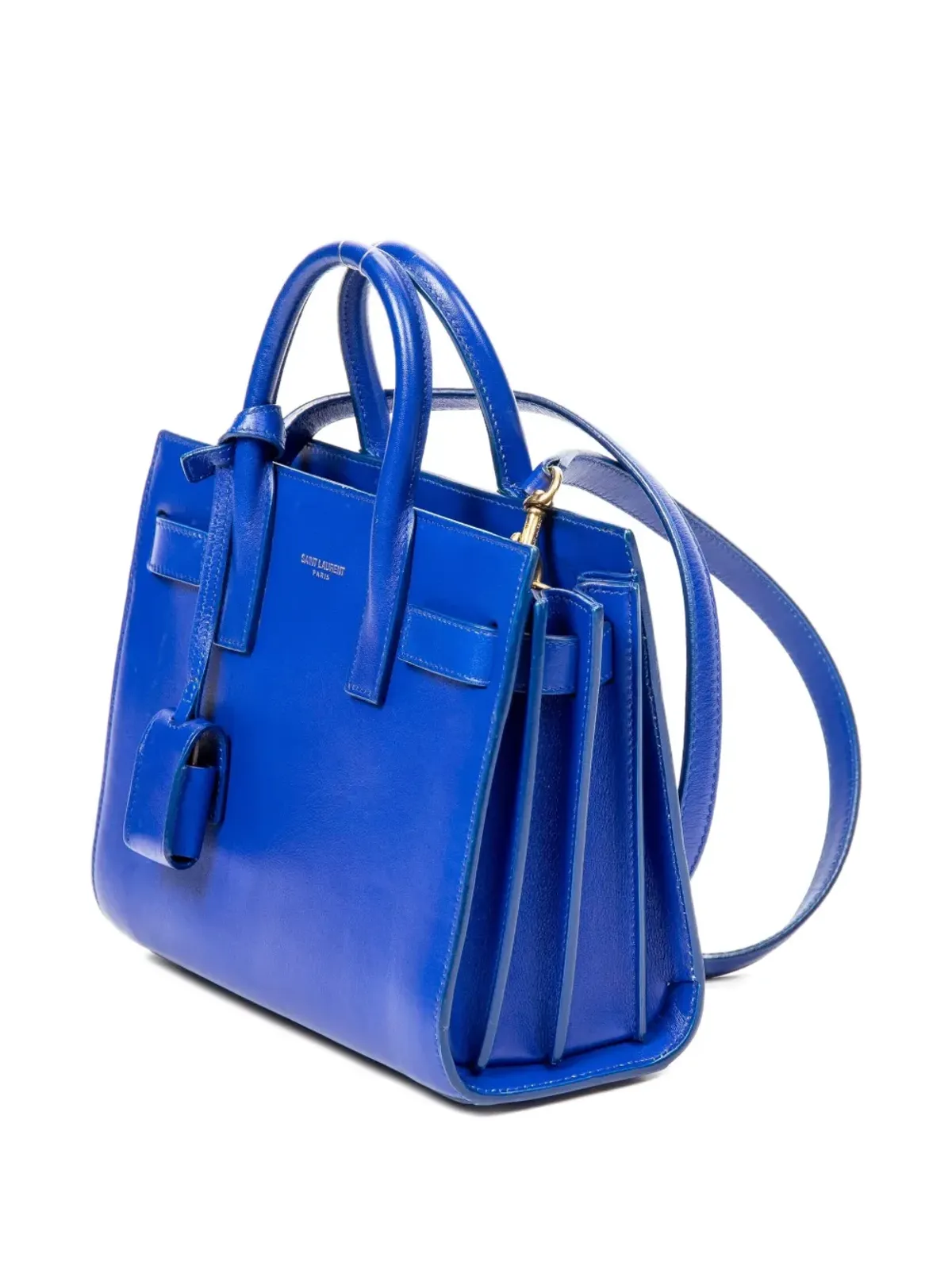 Saint Laurent Pre-Owned Sac de Jour サッチェルバッグ - Blue - 画像5