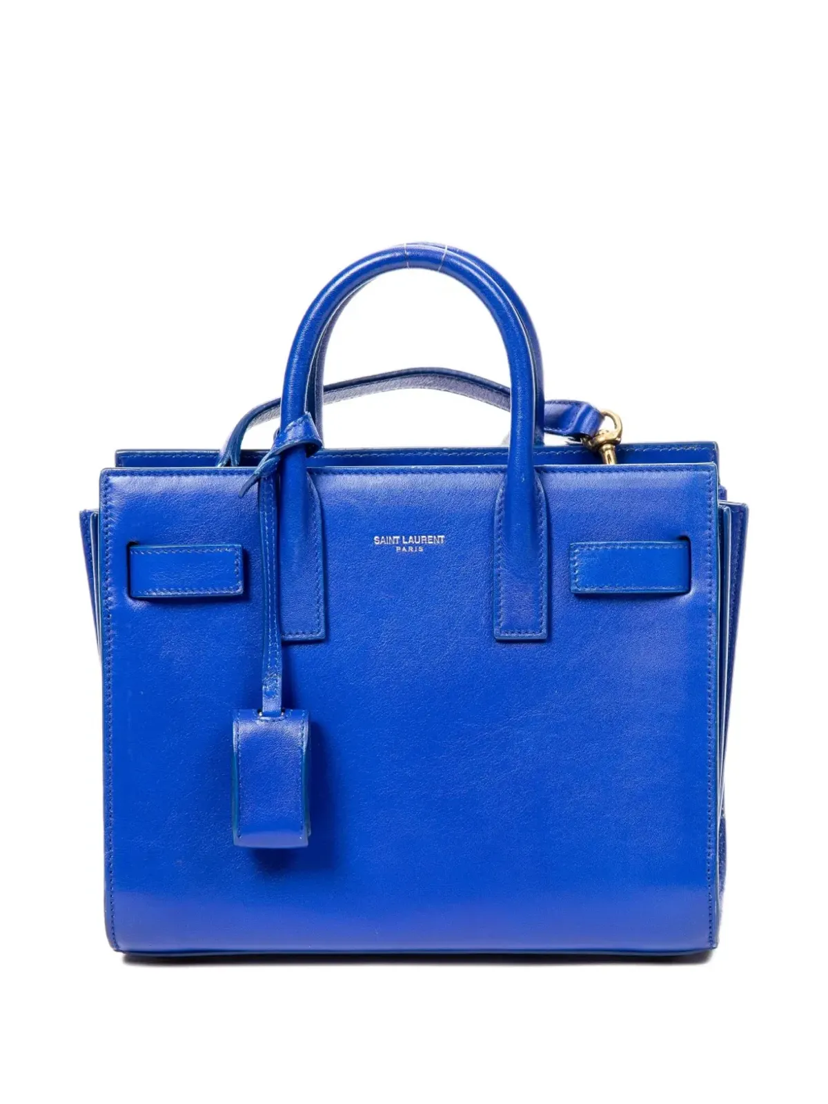Saint Laurent Pre-Owned Sac de Jour サッチェルバッグ - Blue - 画像2
