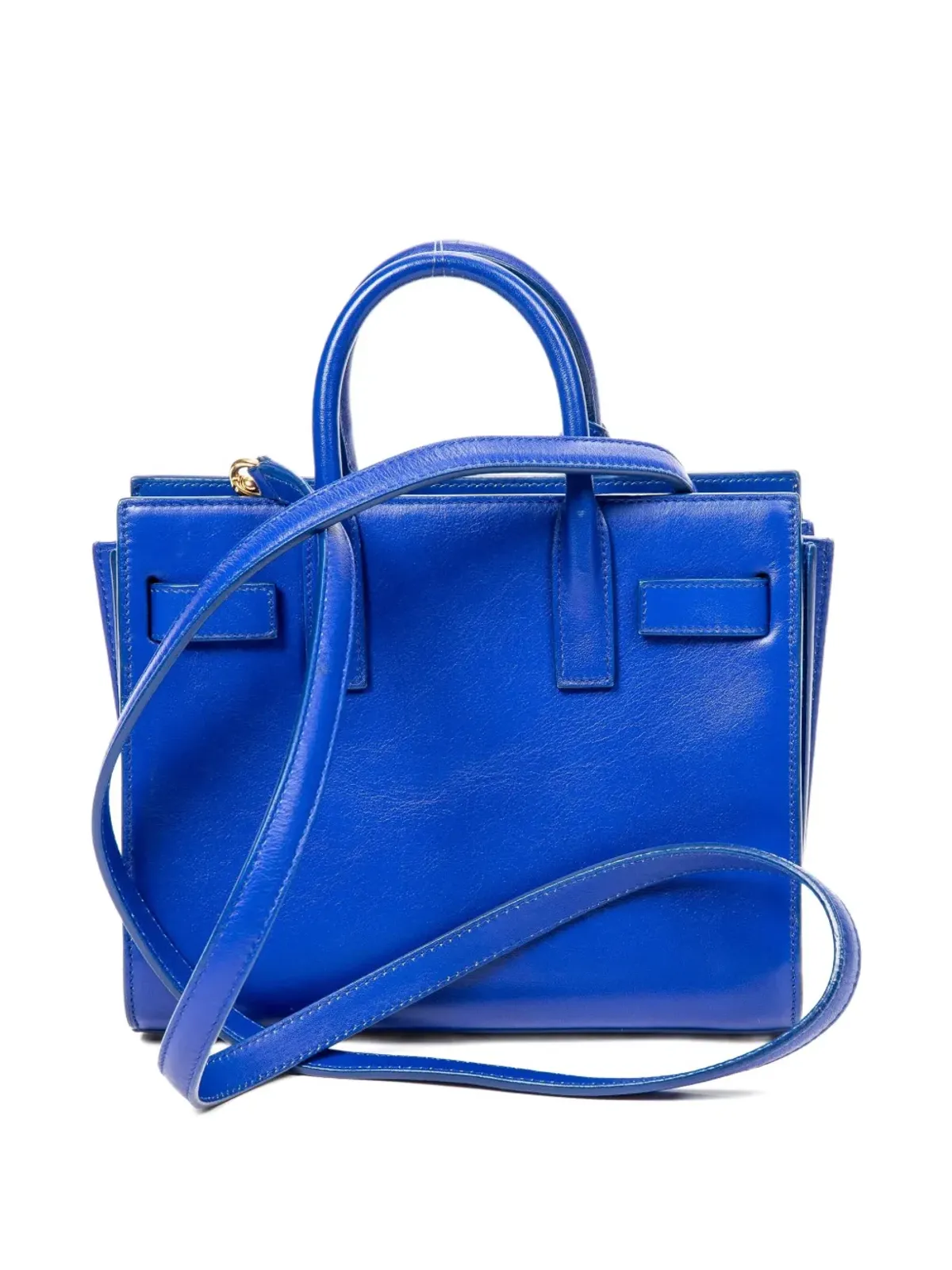 Saint Laurent Pre-Owned Sac de Jour サッチェルバッグ - Blue - 画像3