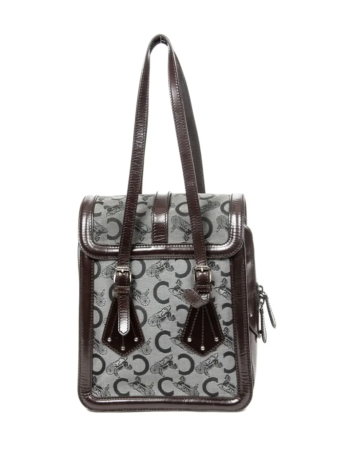 Celine Pre-Owned ロゴ柄のトートバッグ - 画像2