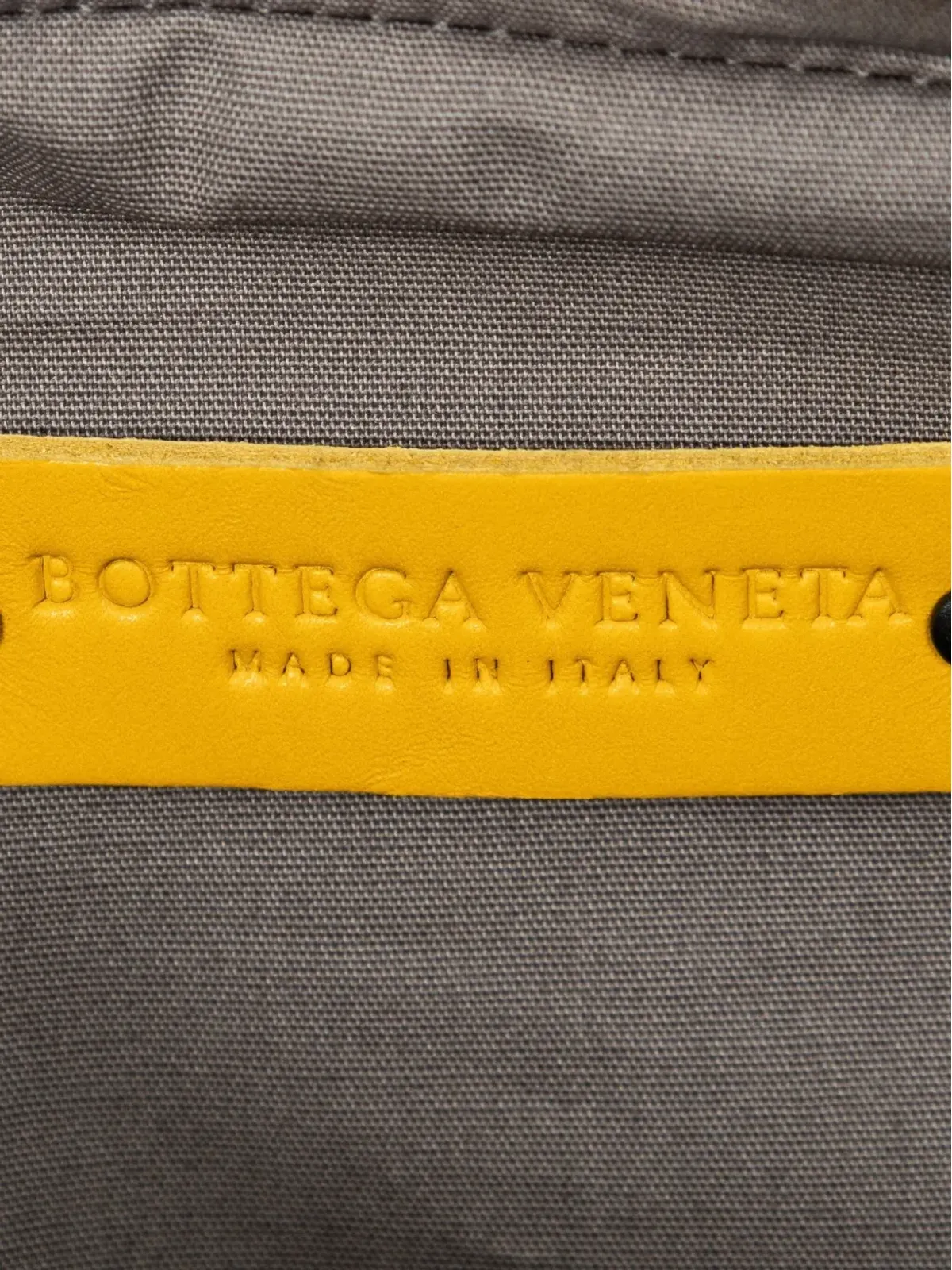 Bottega Veneta Pre-Owned イントレッチアート ベルトバッグ - イエロー - 画像4