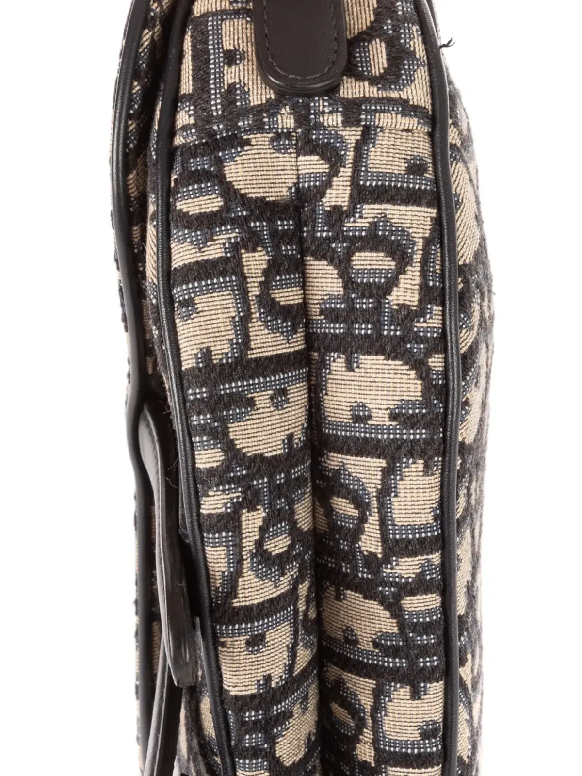 Christian Dior Pre-Owned オブリークキャンバス サドルバッグ - 画像5
