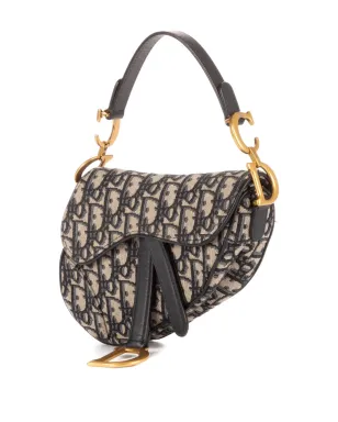 Christian Dior Pre-Owned オブリークキャンバス サドルバッグ - サムネイル2