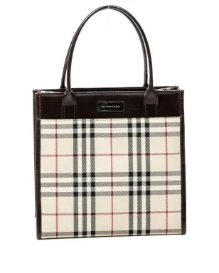 Burberry Pre-Owned ヴィンテージ チェック柄 トートバッグ - サムネイル1