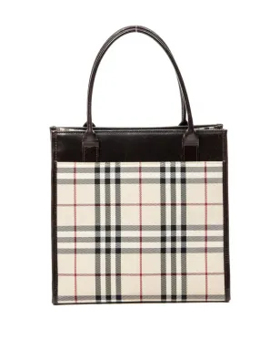 Burberry Pre-Owned ヴィンテージ チェック柄 トートバッグ - サムネイル2