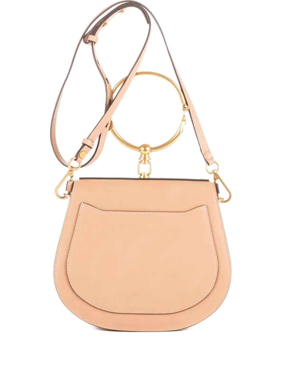 Chloé Vintage リングハンドルショルダーバッグ - Neutrals - 画像1