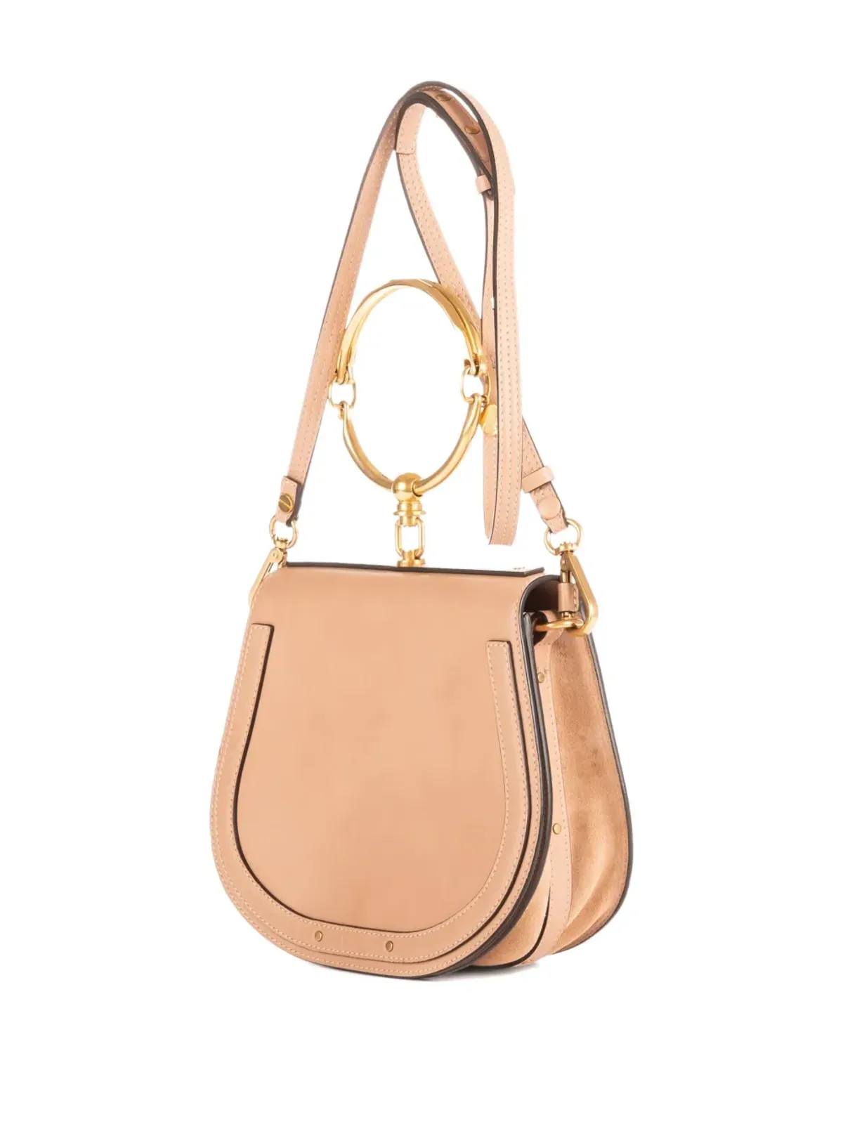 Chloé Vintage リングハンドルショルダーバッグ - Neutrals - 画像2