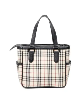 Burberry Pre-Owned 2000s チェック柄トップハンドバッグ - サムネイル2