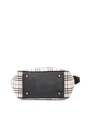 Burberry Pre-Owned 2000s チェック柄トップハンドバッグ - サムネイル3