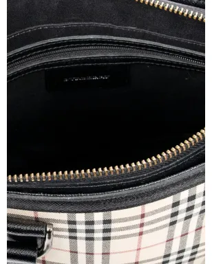 Burberry Pre-Owned 2000s チェック柄トップハンドバッグ - サムネイル4