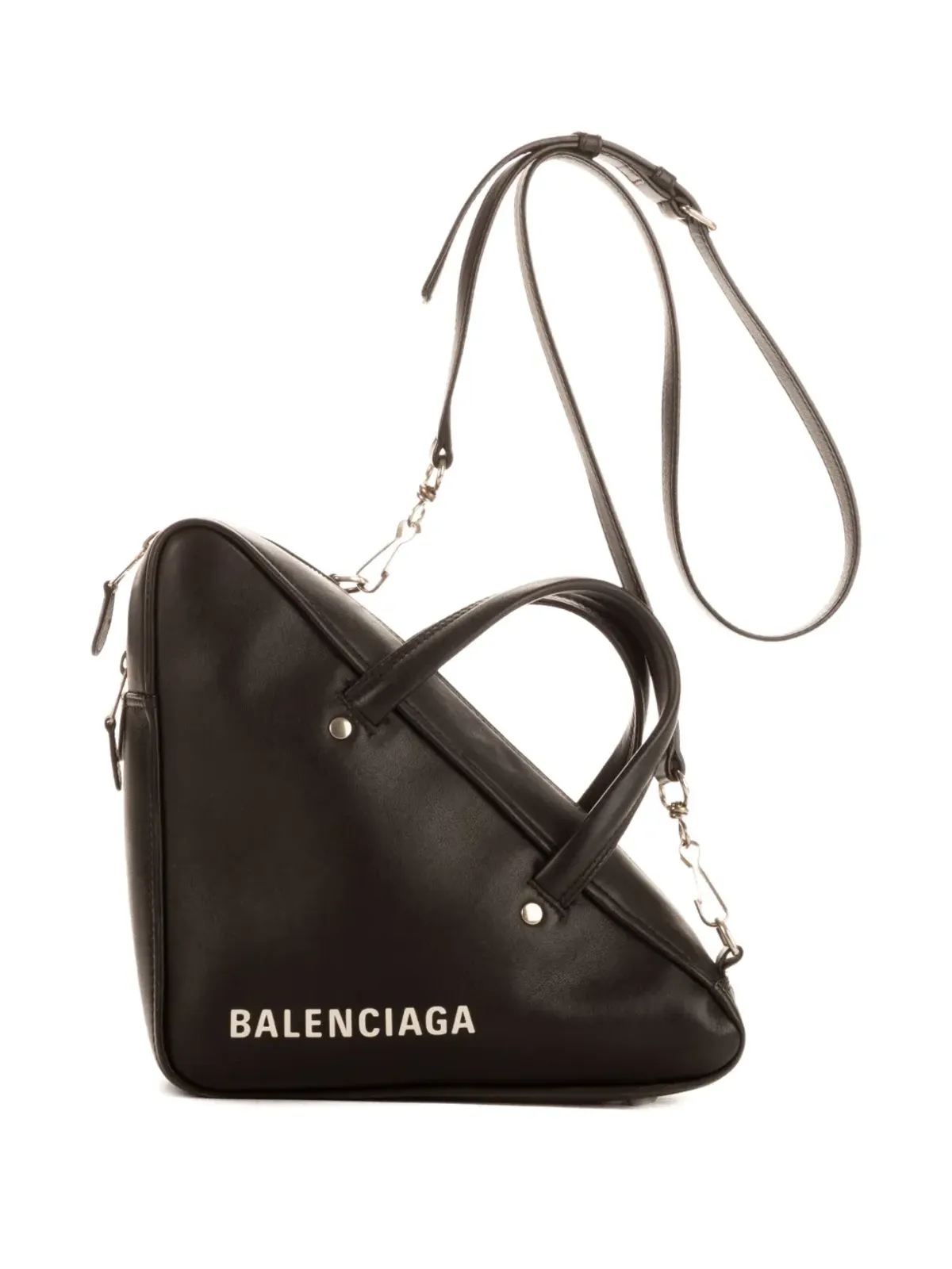 Balenciaga ヴィンテージ 三角形バッグ - Black - 画像3
