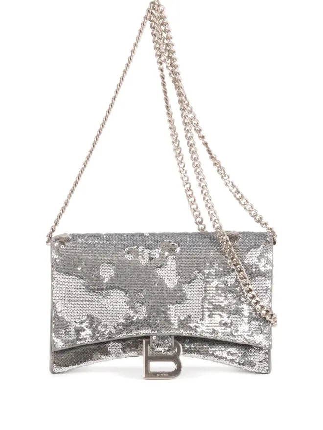 Balenciaga Pre-Owned Balenciaga Pre-Owned スパンコール装飾チェーンバッグの商品画像