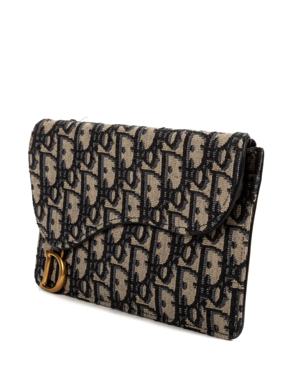 Christian Dior Pre-Owned サドルクラッチバッグ - 画像3