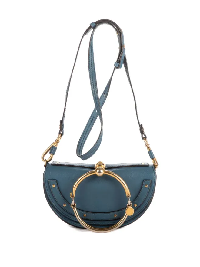 Chloé Pre-Owned Chloé ビンテージ 半月形リングディテールショルダーバッグの商品画像