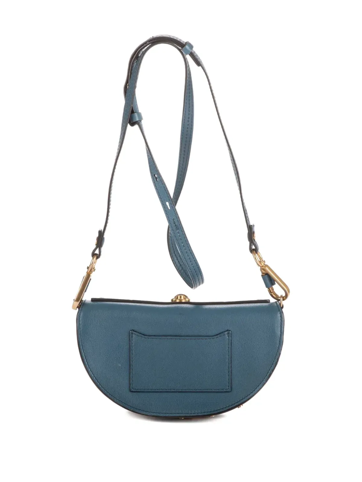 Chloé ビンテージ 半月形リングディテールショルダーバッグ - 画像2