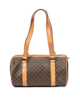 Celine 1990s Macadam-print バレルバッグ - サムネイル3