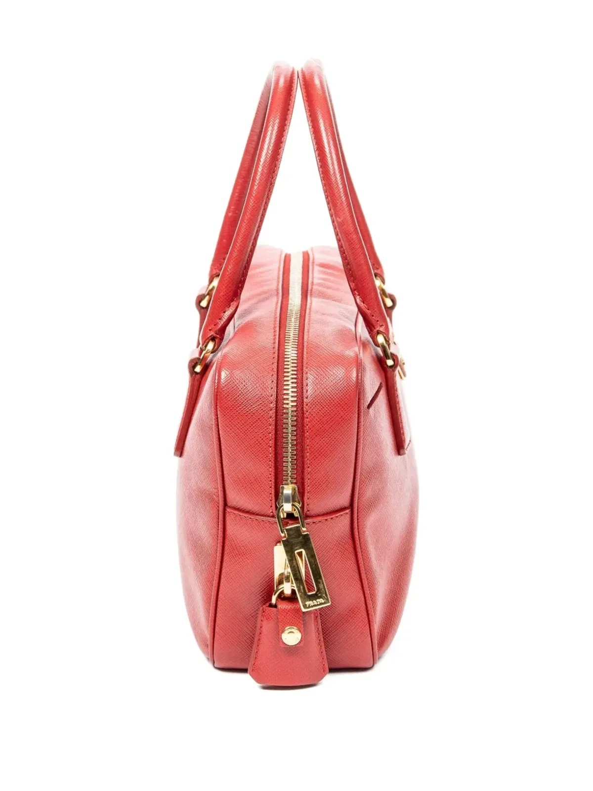 Prada ビンテージ トライアングルロゴ トートバッグ - 画像5