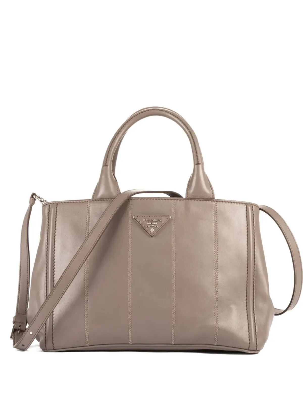 Prada ビンテージ レザートートバッグ - 画像1