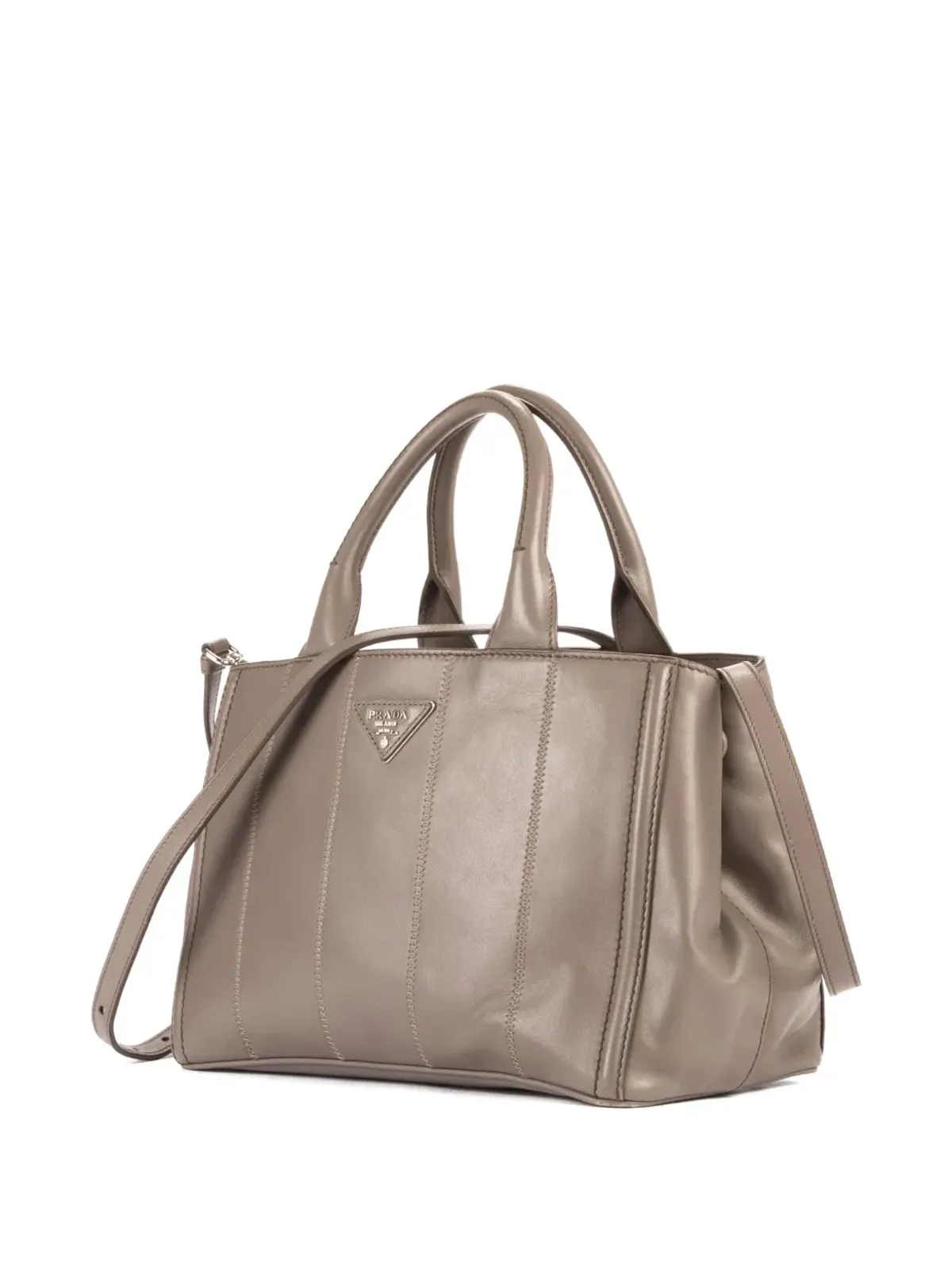 Prada ビンテージ レザートートバッグ - 画像3