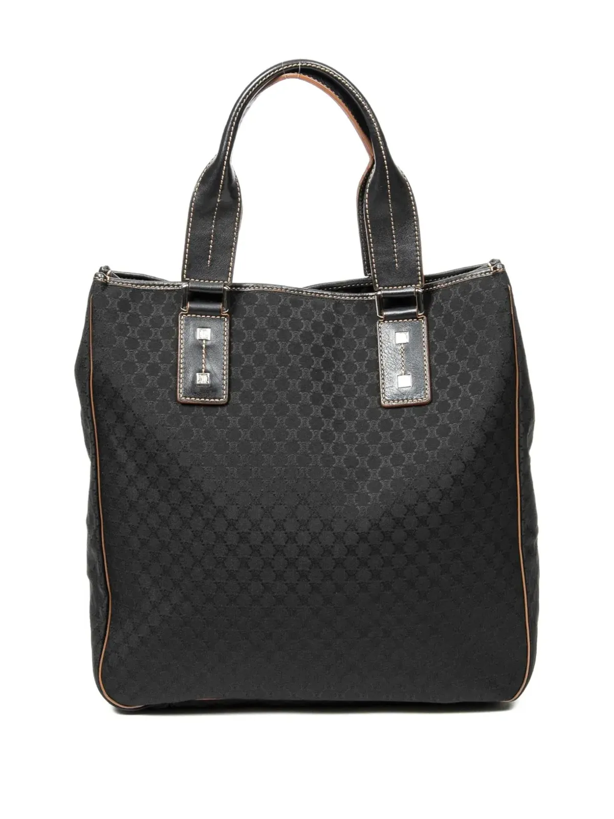 Celine Pre-Owned マカダム柄トートバッグ - 画像2