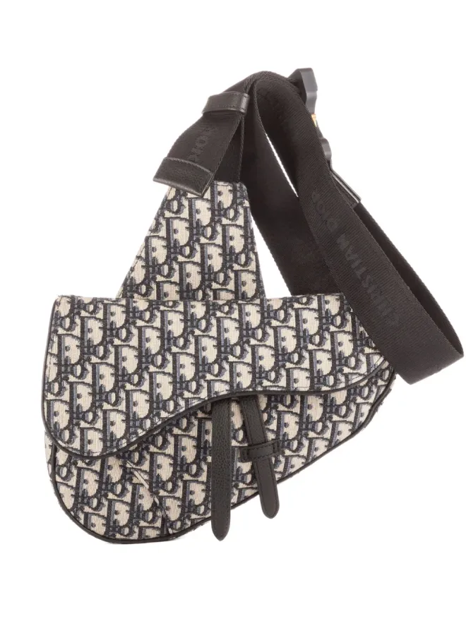 Christian Dior Pre-Owned Christian Dior Pre-Owned オブリークサドル・クロスボディバッグの商品画像