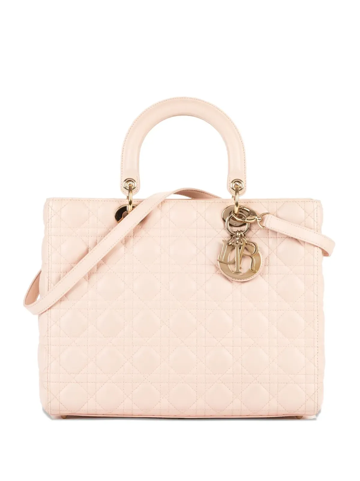 Christian Dior Pre-Owned レディ ディオール カナージュ ハンドバッグ - ピンク - 画像1