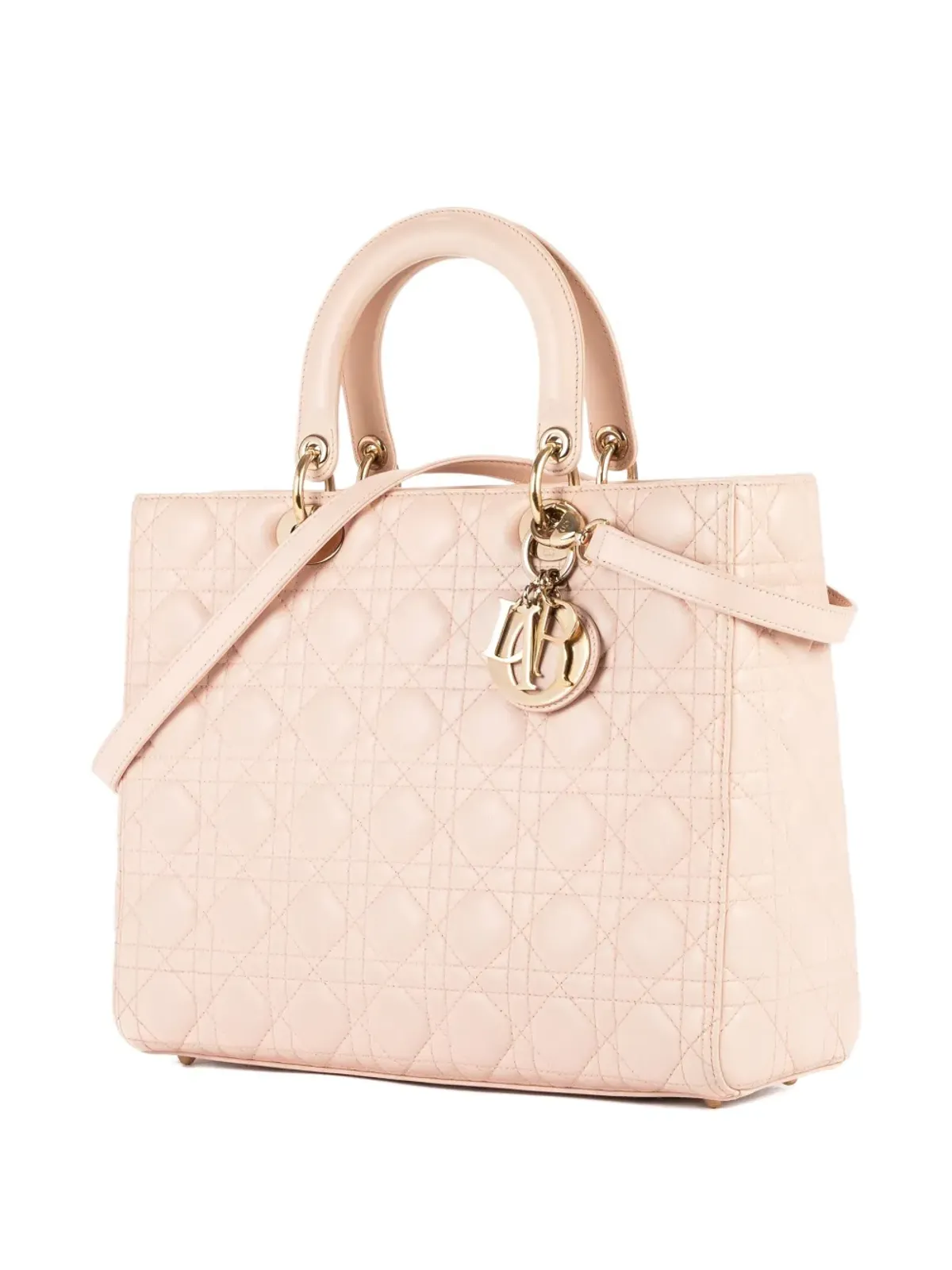 Christian Dior Pre-Owned レディ ディオール カナージュ ハンドバッグ - ピンク - 画像3