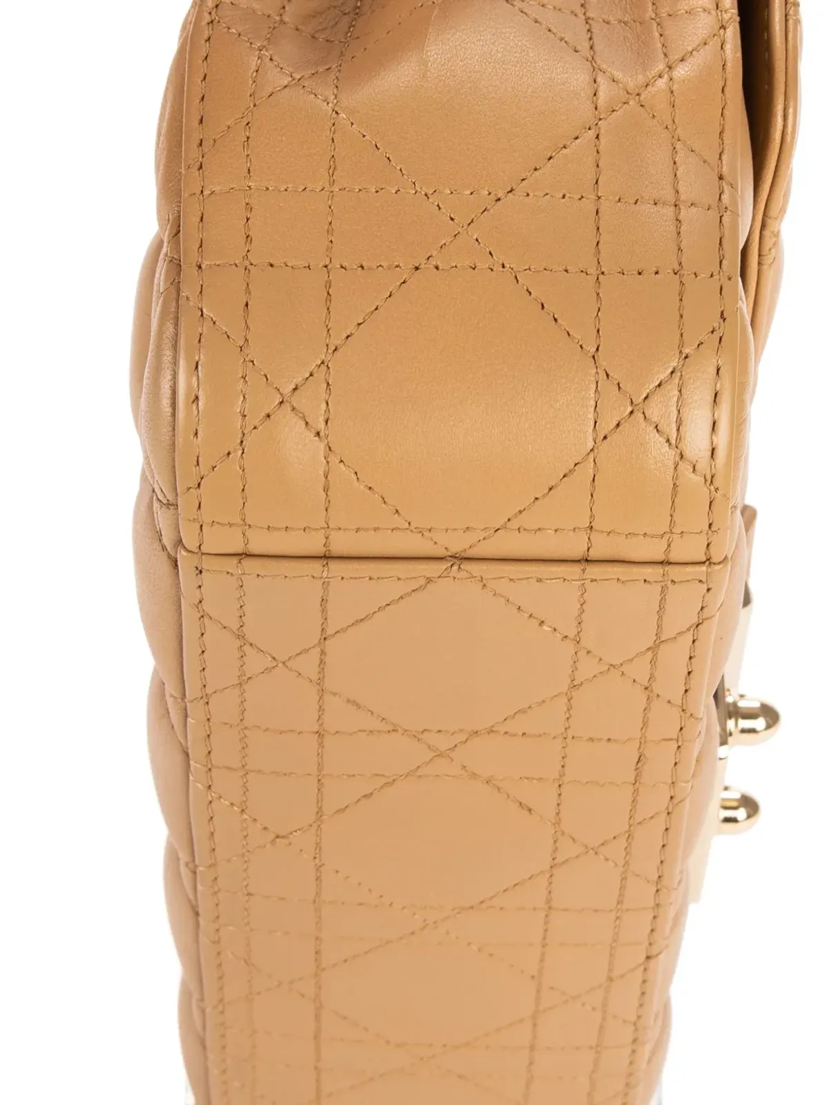 Christian Dior Pre-Owned Cannage-quilting chain shoulder bag - Neutrals - 画像4