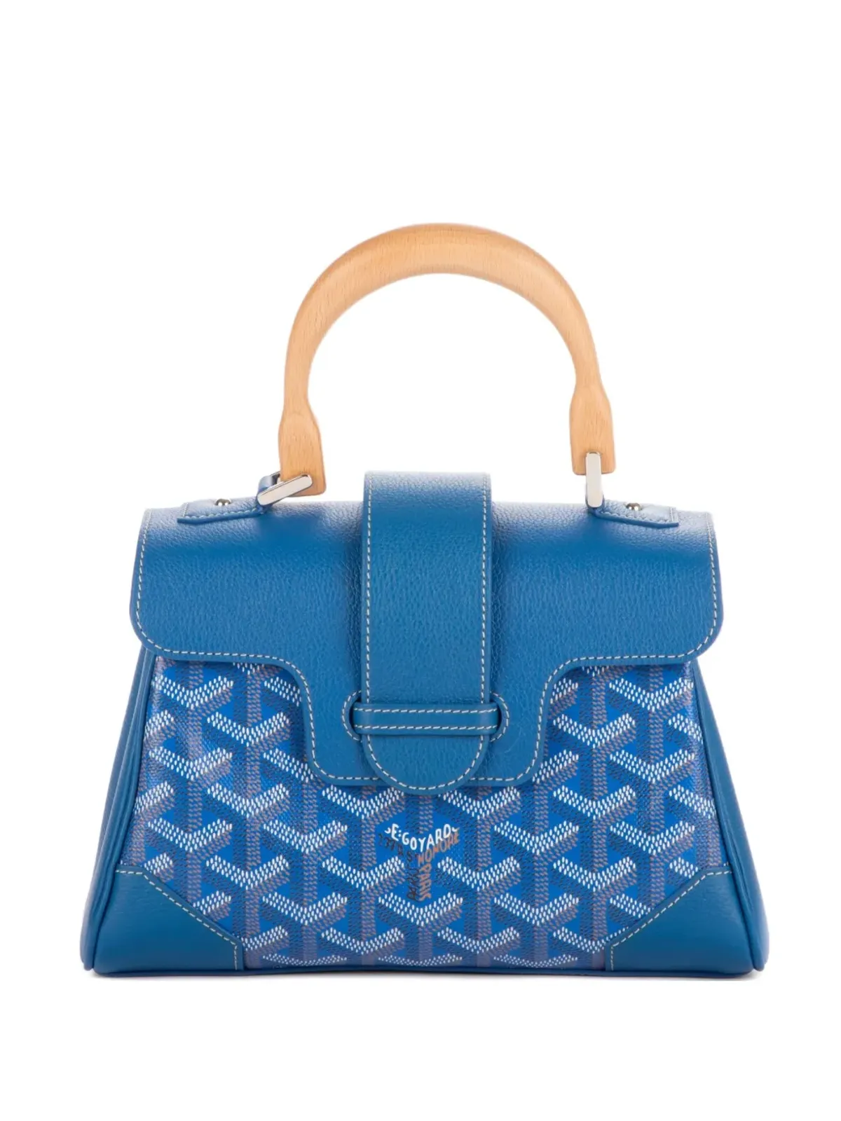 Goyard ビンテージ トップハンドルチェヴロンバッグ - 画像1