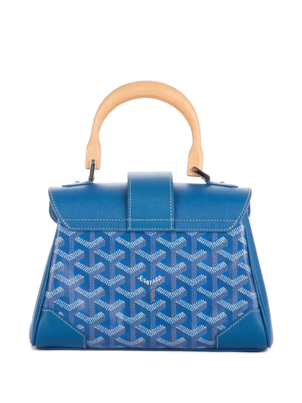 Goyard ビンテージ トップハンドルチェヴロンバッグ - 画像3