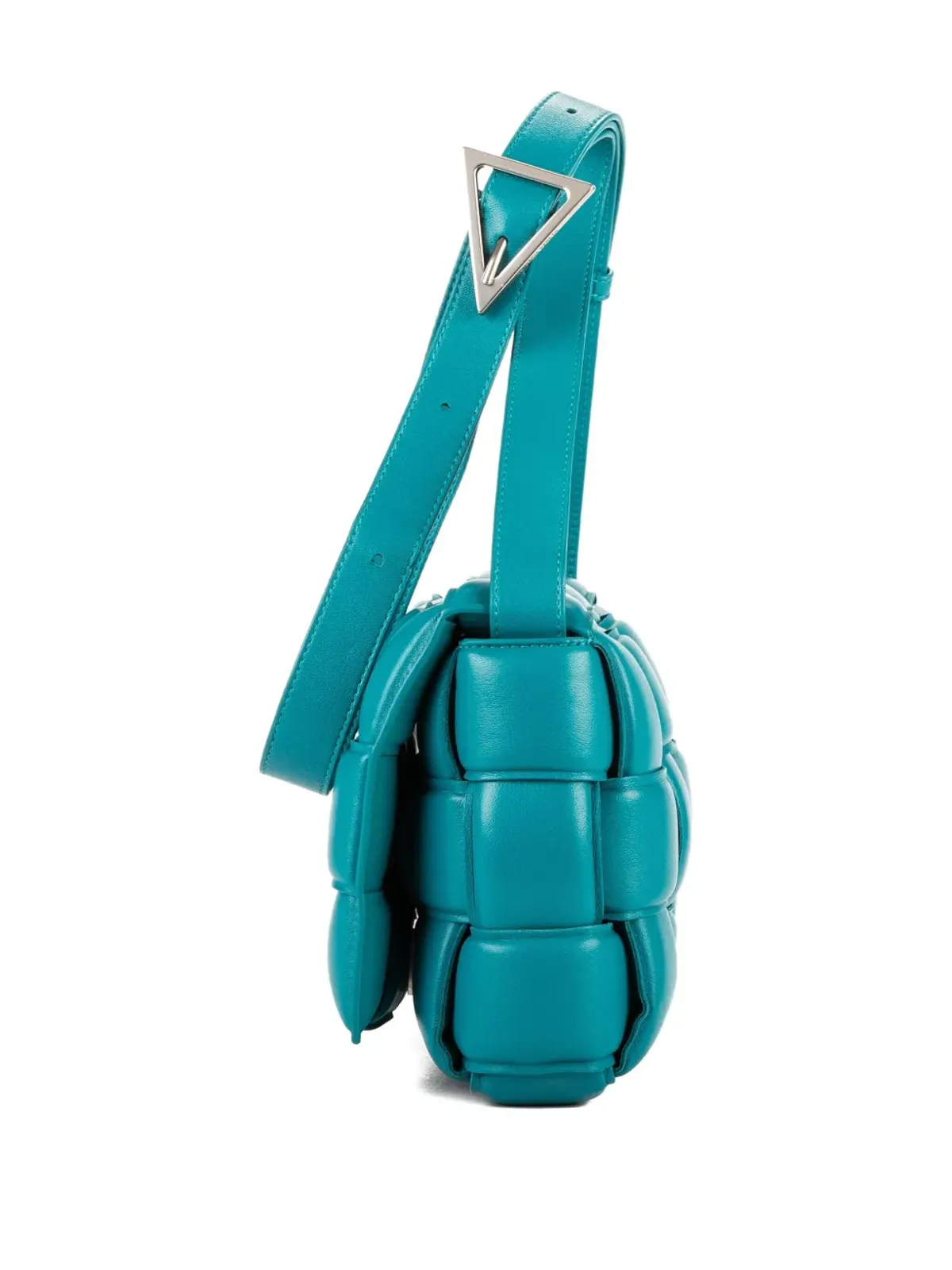 Bottega Veneta Pre-Owned パッド入りレザーショルダーバッグ ブルー - 画像5