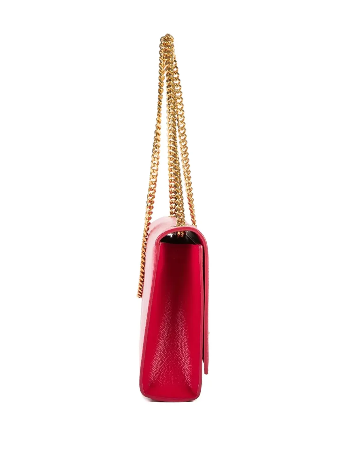 Saint Laurent Vintage ロゴプレート付きクロスボディバッグ - Pink - 画像5