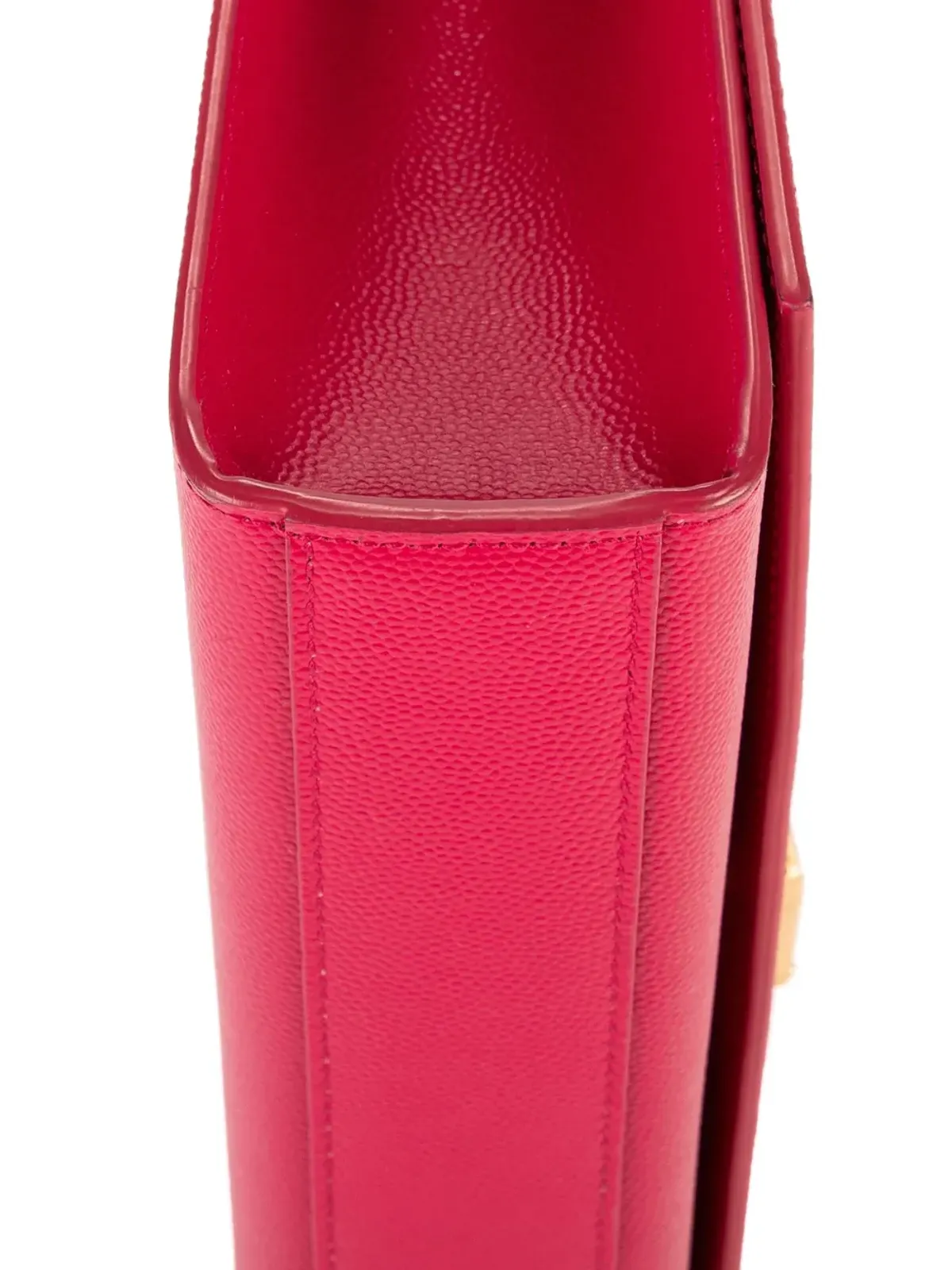 Saint Laurent Vintage ロゴプレート付きクロスボディバッグ - Pink - 画像4