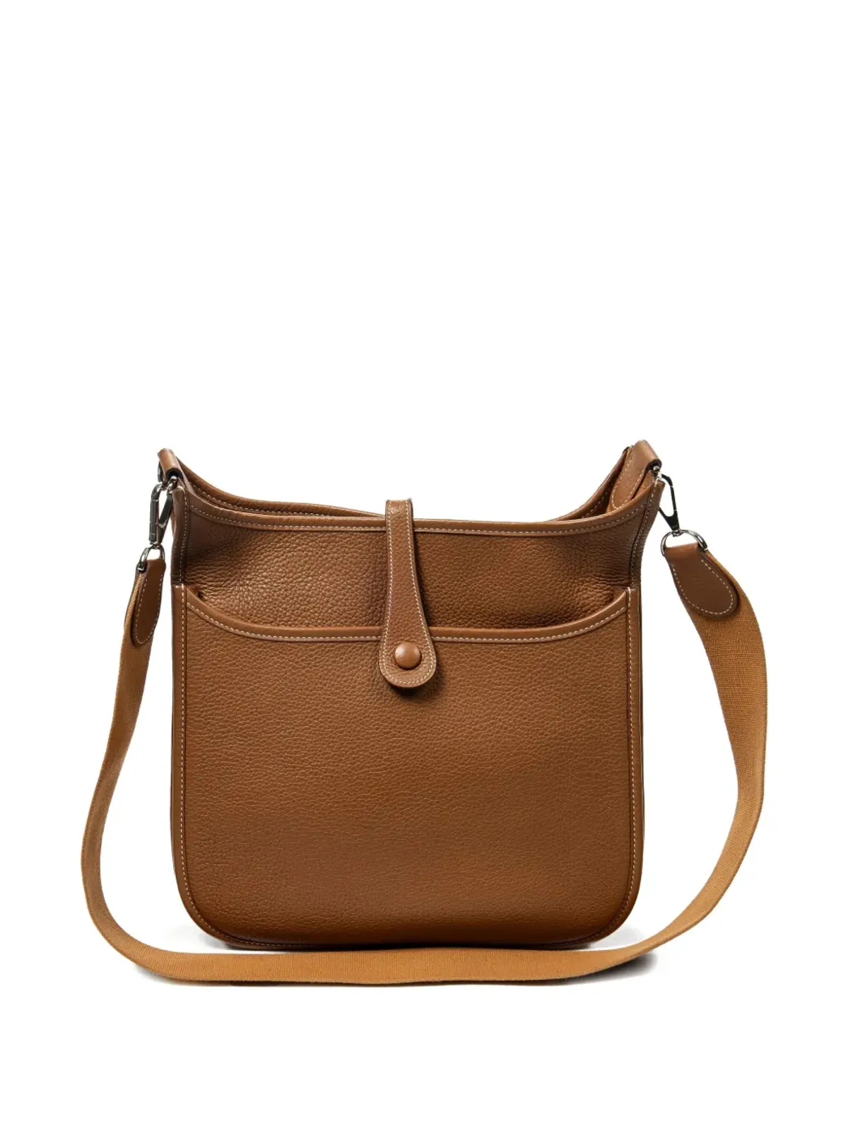 Hermès Pre-Owned 2000 ロゴ入りパンチングショルダーバッグ - 画像2