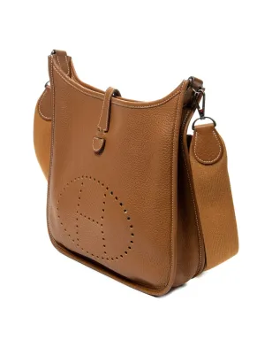 Hermès Pre-Owned 2000 ロゴ入りパンチングショルダーバッグ - サムネイル3