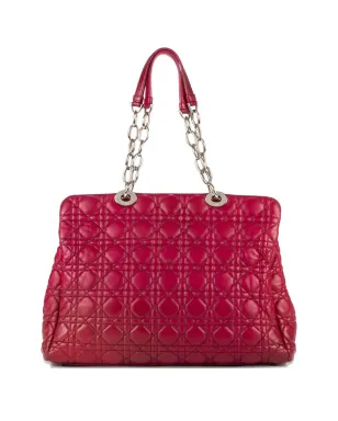 Christian Dior Pre-Owned 2000s quilted chain shoulder bag - Purple - サムネイル2