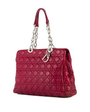 Christian Dior Pre-Owned 2000s quilted chain shoulder bag - Purple - サムネイル3