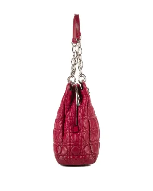 Christian Dior Pre-Owned 2000s quilted chain shoulder bag - Purple - サムネイル4