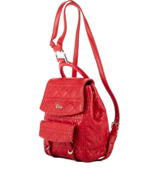 Christian Dior Pre-Owned キルティング ロゴプレート バックパック - サムネイル1
