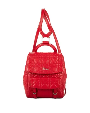 Christian Dior Pre-Owned キルティング ロゴプレート バックパック - サムネイル2