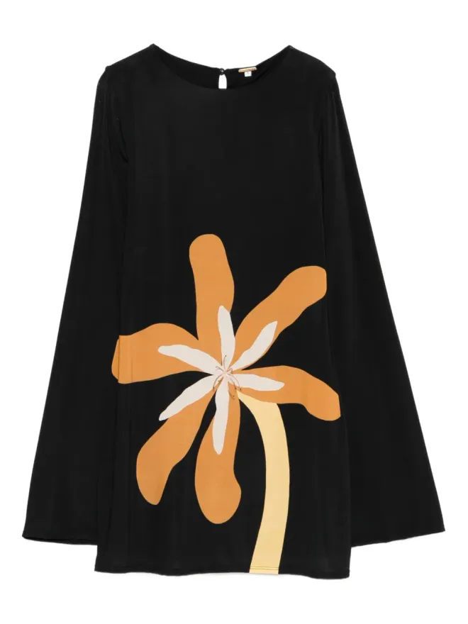 Cala de la Cruz Cala de la Cruz マイシャ ロングスリーブ ミニドレスの商品画像